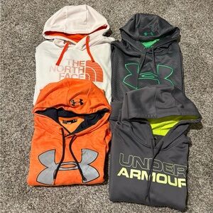 Lot of 4 Men’s sweatshirts. Size Large.